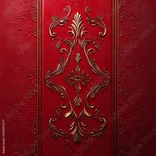 Christmas picture with Christmas tree and party, generative AI illustration