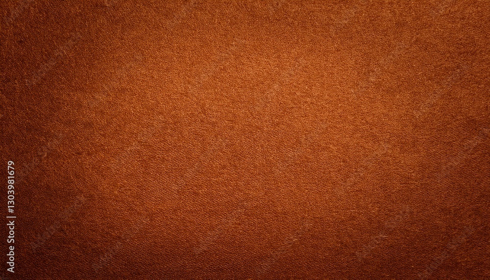 Fototapeta premium orange felt fabric background texture with dark brown vignette brown abstract background with copy space for design