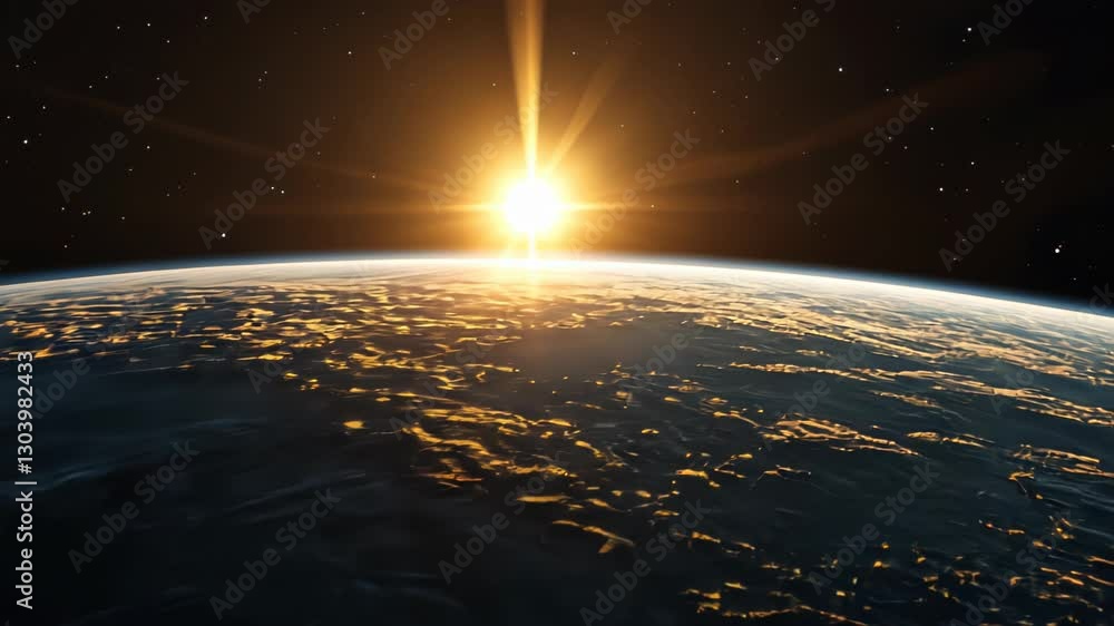 Earth sunrise from space (1) Earth sunrise from space (1)