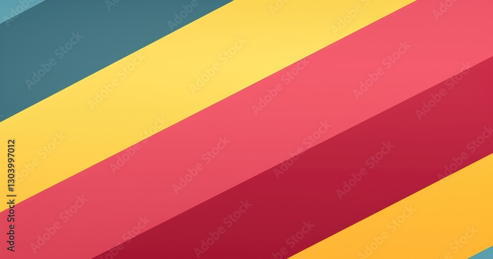 Abstract geometric design with colorful diagonal stripes. Abstract geometric design with colorful diagonal stripes.