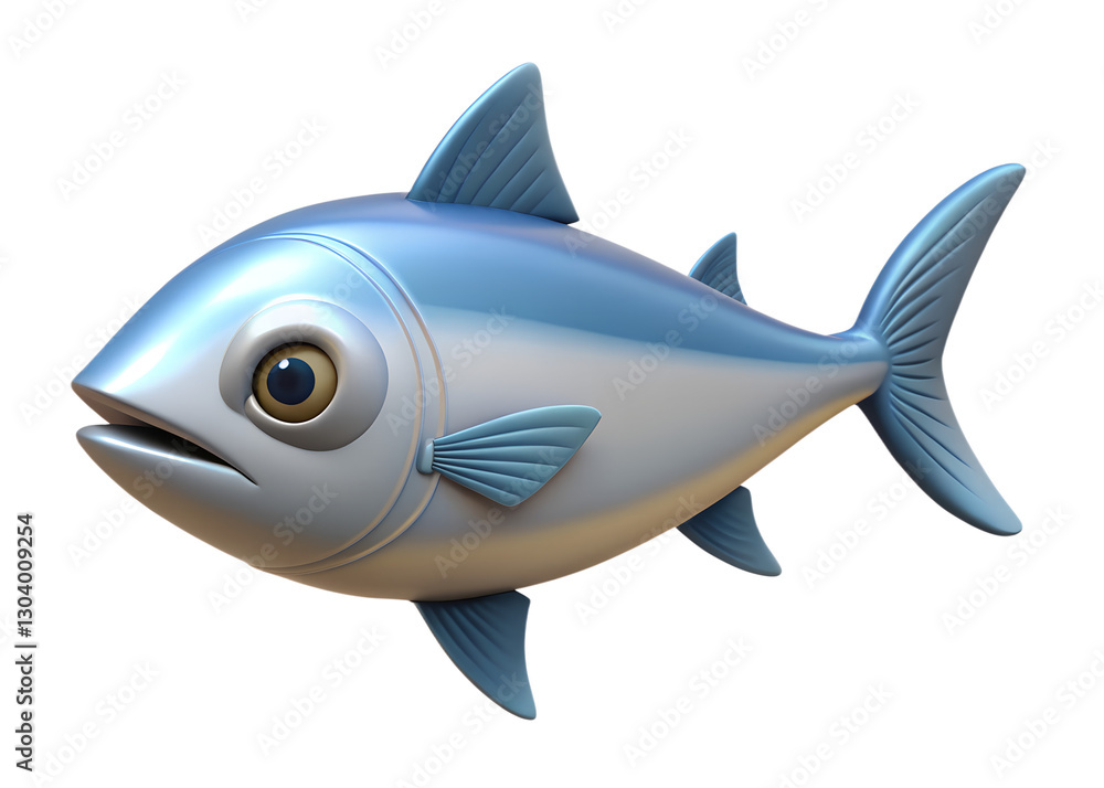 3D icon fish, Mackerel, isolated on a transparent background 3D icon fish, Mackerel, isolated on a transparent background