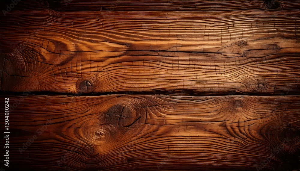 Naklejka premium Natural wood background with rustic texture