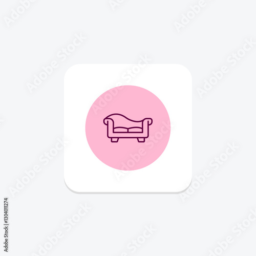 Daybed pentaglow, vector, pixel perfect, illustrator file