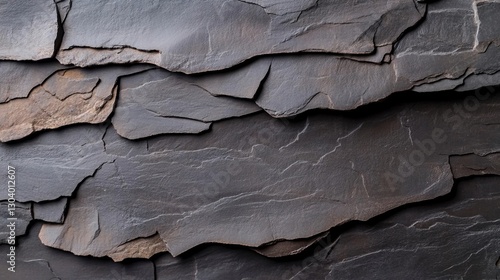 Wallpaper Mural Dark slate stone texture background Torontodigital.ca