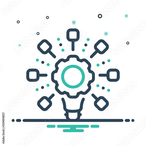 Mix icon for innovation