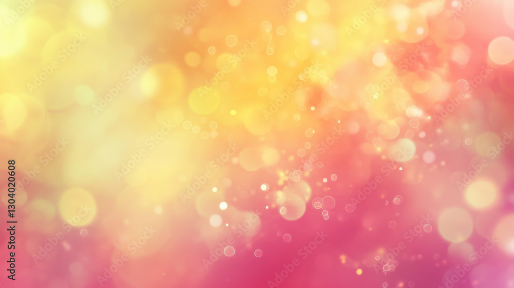 A vibrant, abstract background featuring soft bokeh effects in shades of pink, yellow, and gold, creating a dreamy and warm atmosphere. A vibrant, abstract background featuring soft bokeh effects in shades of pink, yellow, and gold, creating a dreamy and warm atmosphere.
