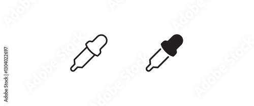 eye drop icon , eyedropper, Eye drops line icon. Nasal drops, medical, contact lenses line icons set, editable stroke isolated on white, linear vector outline illustration, symbol logo design style