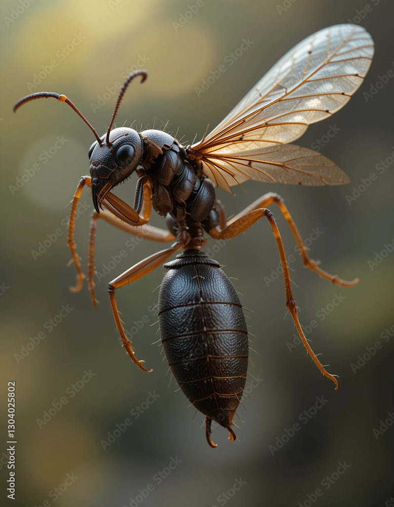 Fototapeta premium Silent Builders: The Hidden Life of Termites