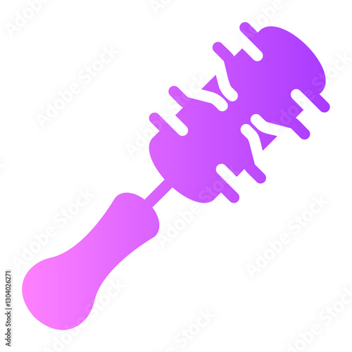 lint roller Gradient icon