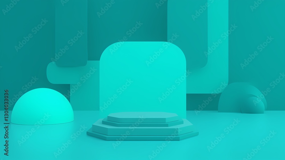 Modern minimalist display setup studio space digital art bright environment wide angle contemporary design Modern minimalist display setup studio space digital art bright environment wide angle contemporary design