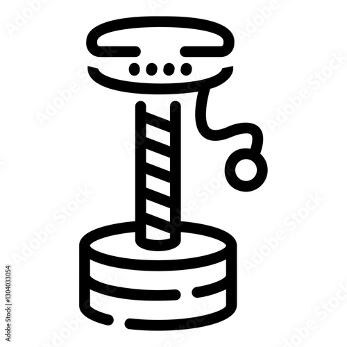 scratcher Line Icon
