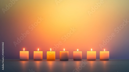 Minimalistic candlestick chart with clean design, symbolizing modern financial analysis and simplicity.
