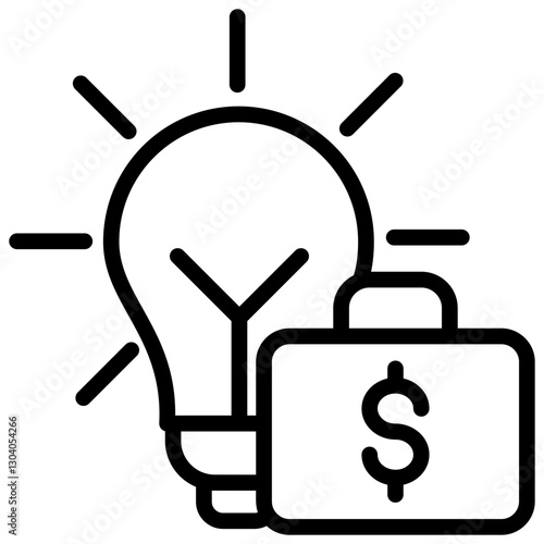 Entrepreneur Outline Icon