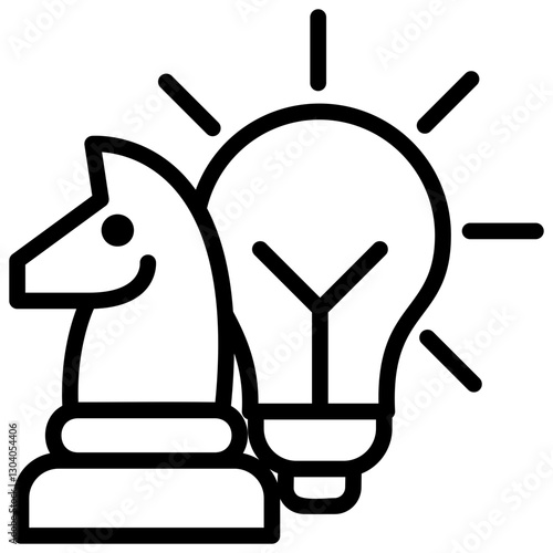 Strategy Outline Icon