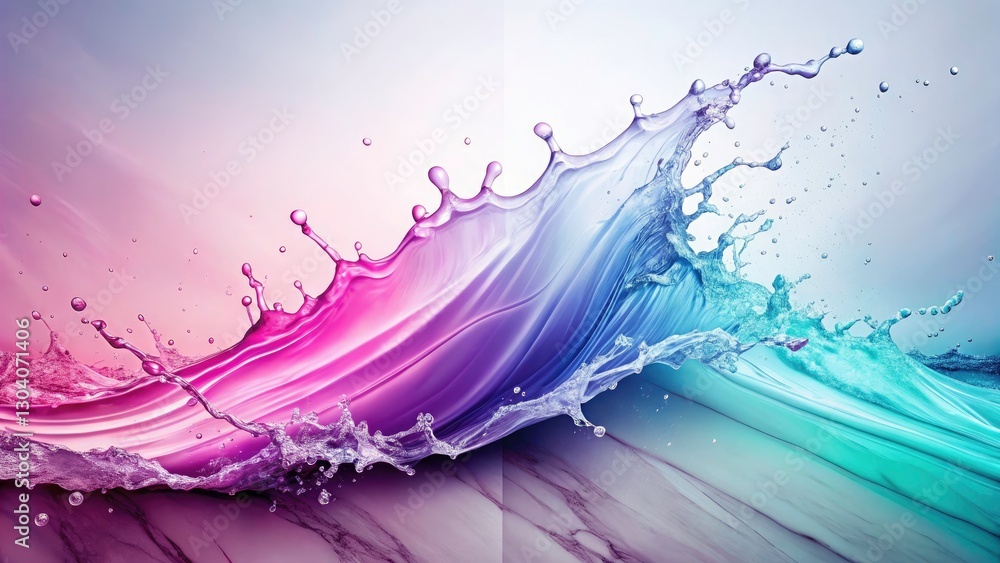 Tilt-Shift Water Splash: Eco-Friendly Marble Surface, Pink Lavender Hues, Diagonal Lines Tilt-Shift Water Splash: Eco-Friendly Marble Surface, Pink Lavender Hues, Diagonal Lines