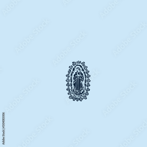 THESE HIGH QUALITY MOTHER MARIA VECTOR FOR USING VARIOUS TYPES OF DESIGN WORKS LIKE T-SHIRT, LOGO, TATTOO AND HOME WALL DESIGN