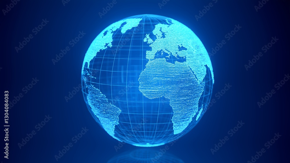 Global digital sphere virtual environment 3d visualization technology interactive data representation Global digital sphere virtual environment 3d visualization technology interactive data representation