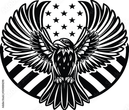 Patriotic Kingfisher – Symbol of Freedom, Nature, and Majesty