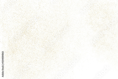 Obraz na płótnie Gold texture pattern on transparent background. Old paper surface. Light golden confetti. Yellow Illustration backdrop. PNG design element. w salonie