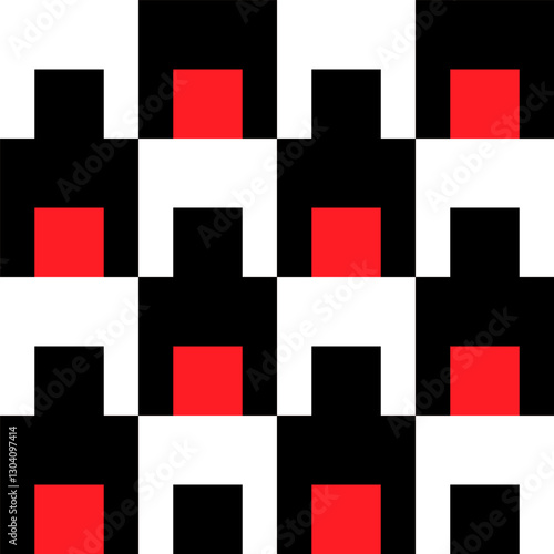 Abstract geometric seamless...
