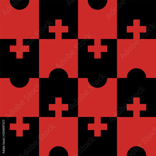 Abstract geometric seamless...