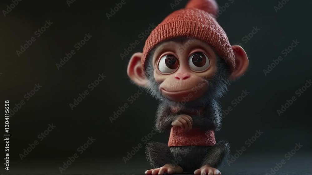 The cute monkey swung playfully from branch to branch, delighting everyone with its charming antics. The cute monkey swung playfully from branch to branch, delighting everyone with its charming antics.
