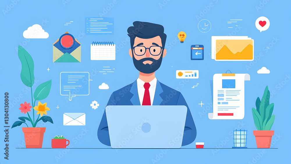 Describe a day in the life of a highly focused business leader. Describe a day in the life of a highly focused business leader.