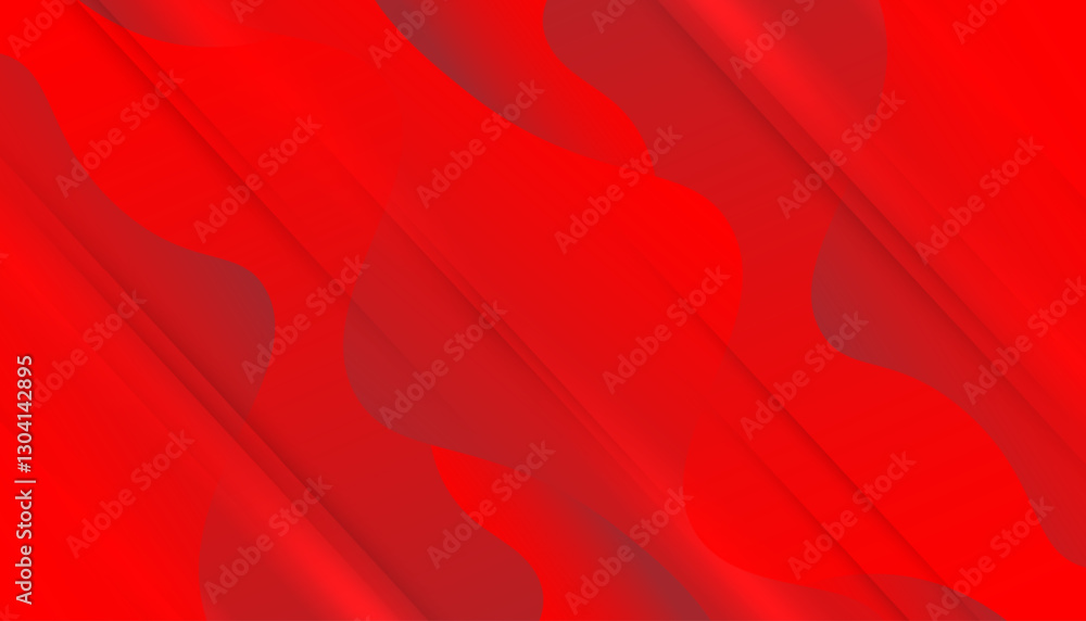 Abstract Red Wave Background Design with geometric shapes Abstract Red Wave Background Design with geometric shapes