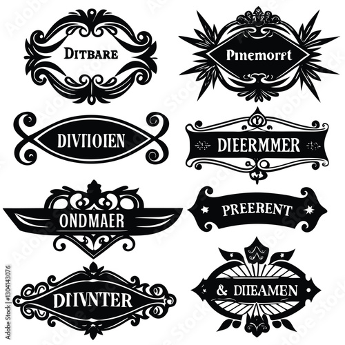 set of vintage frames