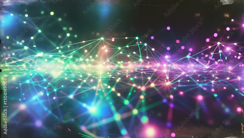 abstract digital network as its subject, with luminous, swirling lines and dots that evoke a sense of futuristic connectivity abstract digital network as its subject, with luminous, swirling lines and dots that evoke a sense of futuristic connectivity