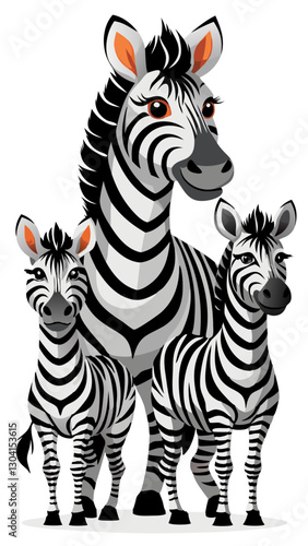 zebra vector illustration