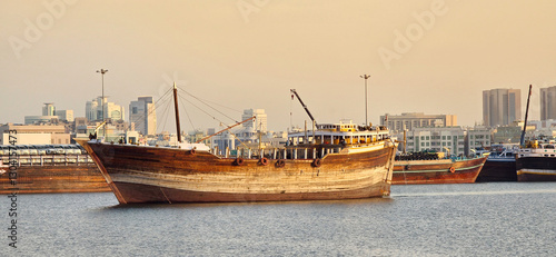 Photography Boat in Dubai deira creek harbour