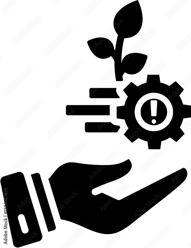 Investment Risk Management Icon in Glyph Style. Simple Vector Design. Simple Vector Glyph Icon Investment Risk Management Icon in Glyph Style. Simple Vector Design. Simple Vector Glyph Icon