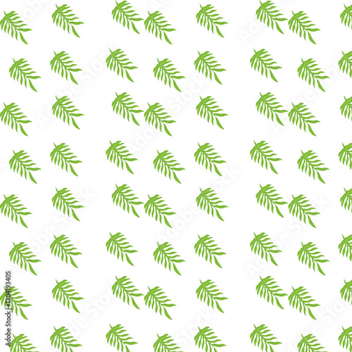 seamless pattern with leaves