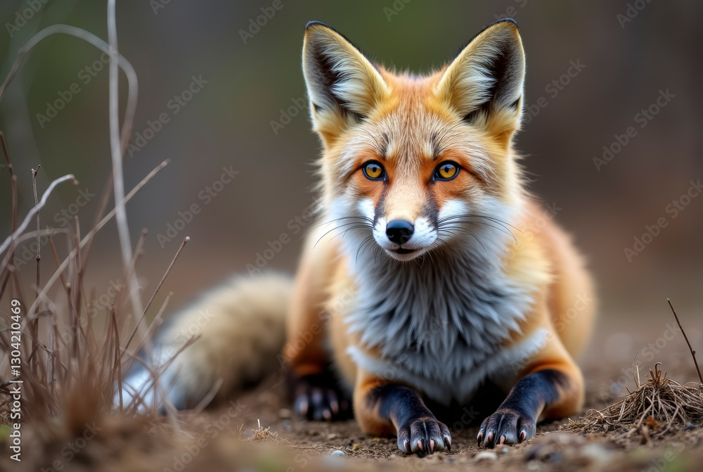 Fototapeta premium Red fox