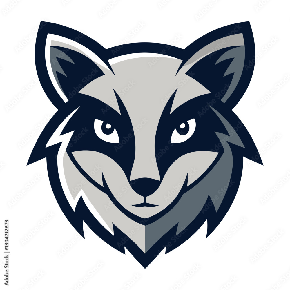 Obraz premium Asian Palm Civet head mascot logo design vector