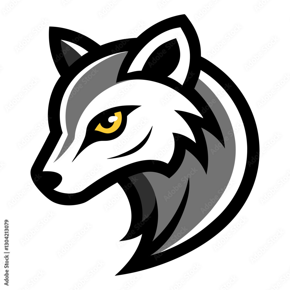 Obraz premium Asian Palm Civet head mascot logo design vector