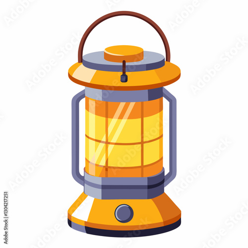 compact solar powered lantern