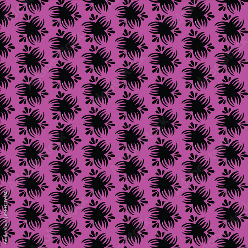 seamless pattern with flowers