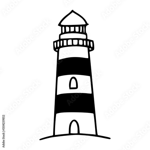 lighthouse vector illustration