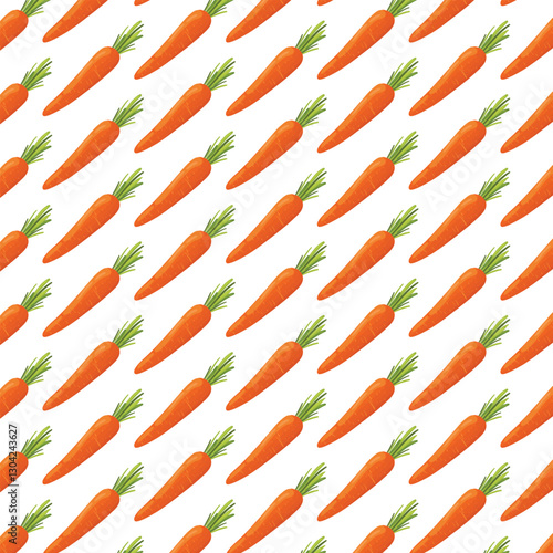 seamless pattern with carrot