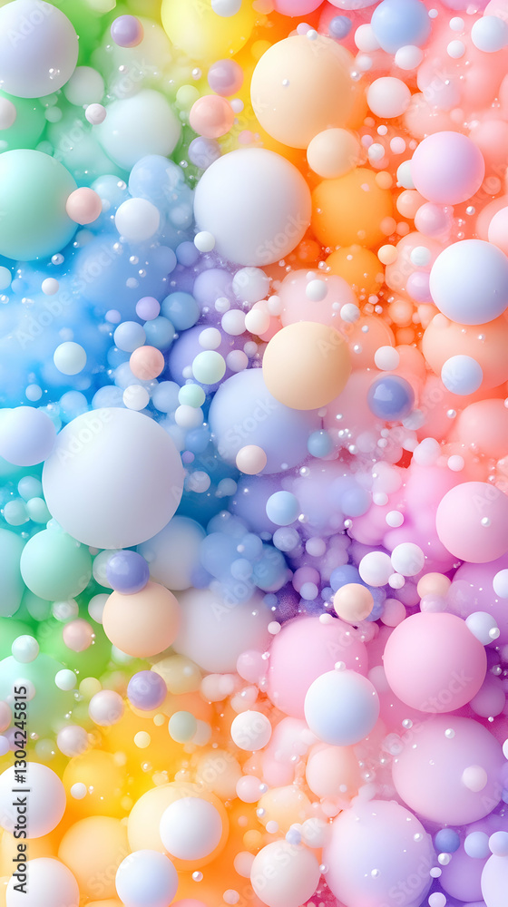 Colorful Balloon Abstract Arrangement Colorful Balloon Abstract Arrangement