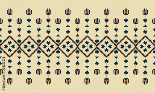 Pixel patterns are a bold choice for those who want a futuristic feel. With sharp edges and bright tones, this fabric enhances fashion, home items, and accessories with a cutting-edge appeal.