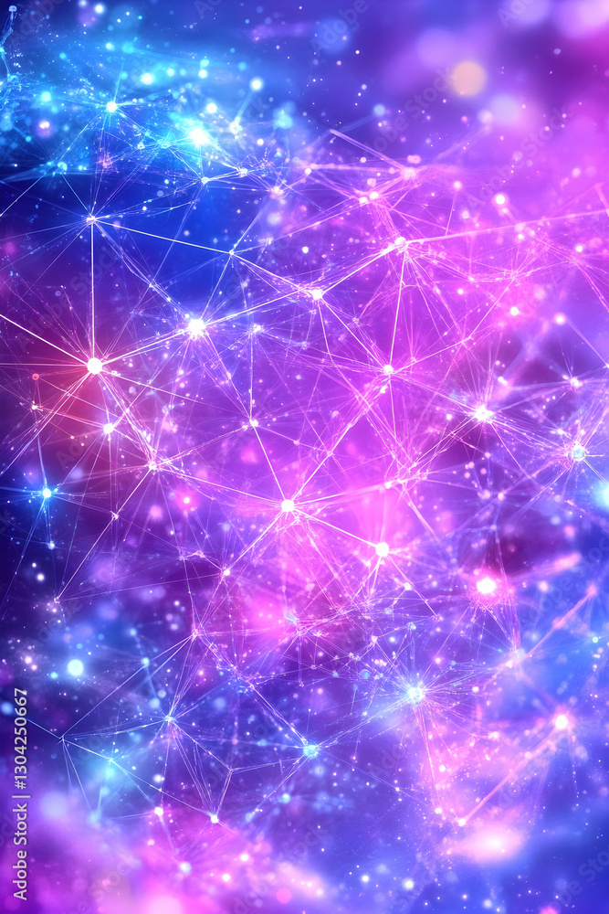 Cosmic Network, Abstract Design Cosmic Network, Abstract Design