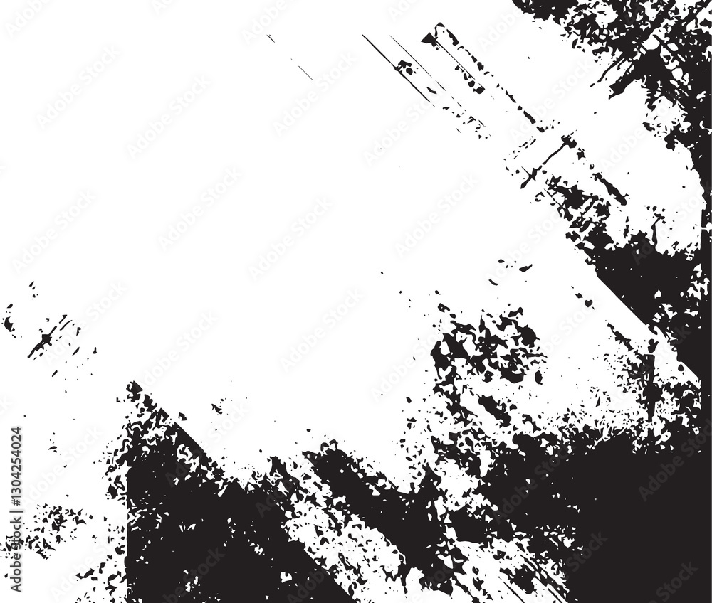 Obraz premium GRUNGE BLACK AND WHITE ABSTRACT BACKGROUND