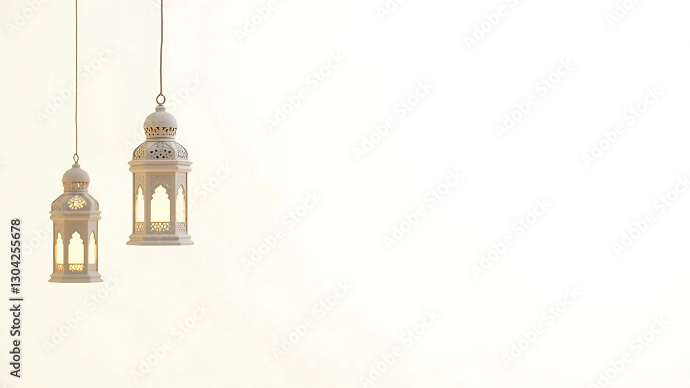 Obraz premium Hanging Lanterns for Ramadan Ambiance