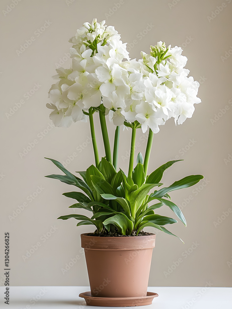 Elegant Matthiola Incana – The Timeless Beauty of Stock Flowers