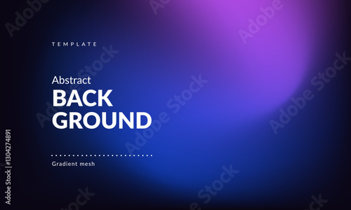 Abstract liquid background. Gradient mesh. Effect blend dark color. Blurred fluid colorful mix. Modern design template for web cover, ad banner, social media, header, presentation. Vector image EPS