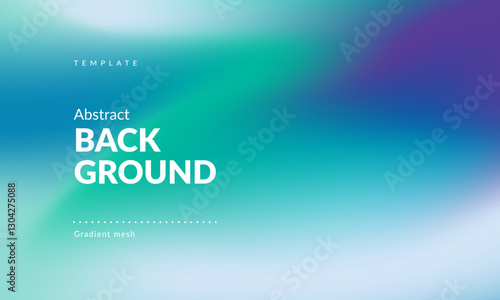 Abstract liquid background. Gradient mesh. Effect blend bright color. Blurred fluid colorful mix. Modern design template for web cover, ad banner, social media, header, presentation. Vector image EPS