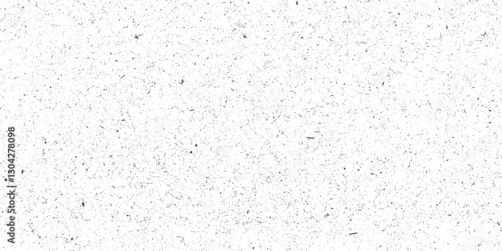 Speckle grain dot white paper noise texture with distress effect vector illustration pattern background. Dirty or dust film grain speck grit grunge overlay on white background grain noise particles.